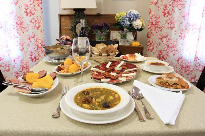 Albergue Restaurante Casa Herminia El Campiello Bagian luar foto
